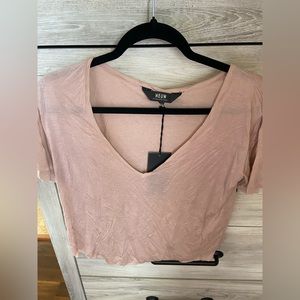 Neuw top, peach color new with tag